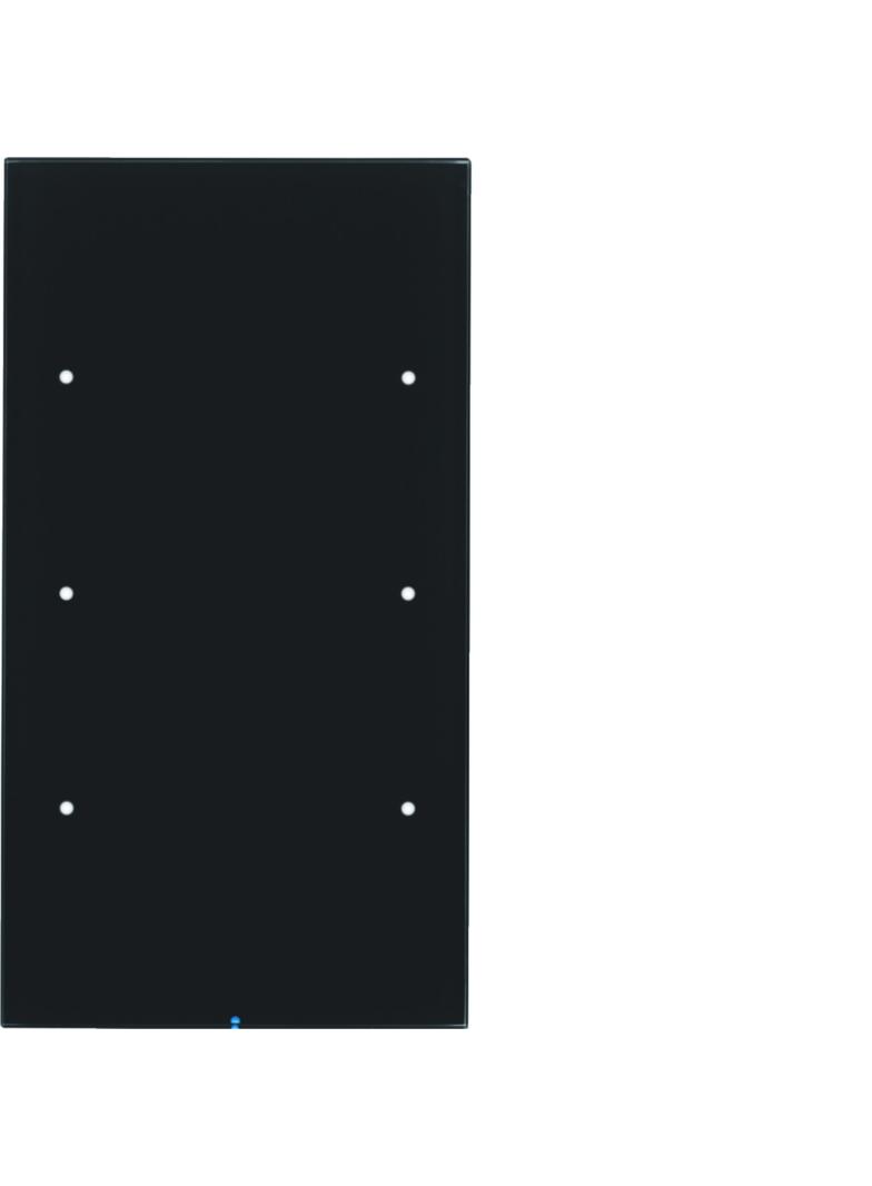 BERKER R.3 Sensor dotykowy 3-krotny szkło czarny 75143855 HAGER