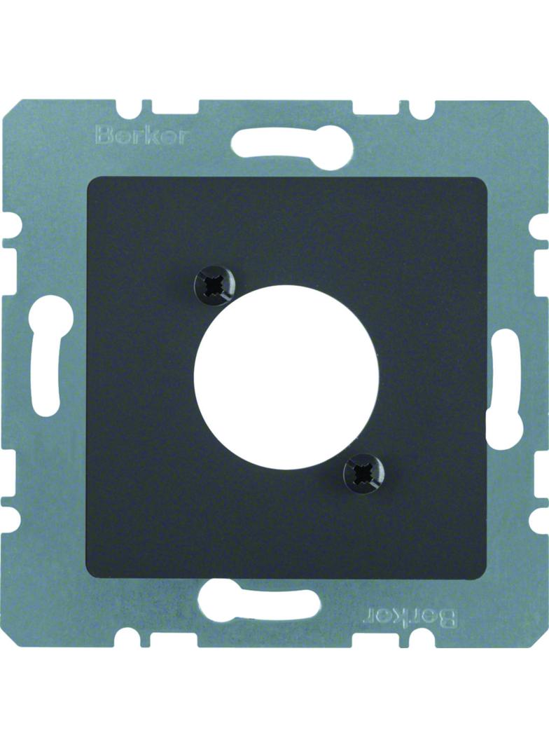 BERKER B.X Płytka czołowa do gniazd XLR antracyt 14121606 HAGER