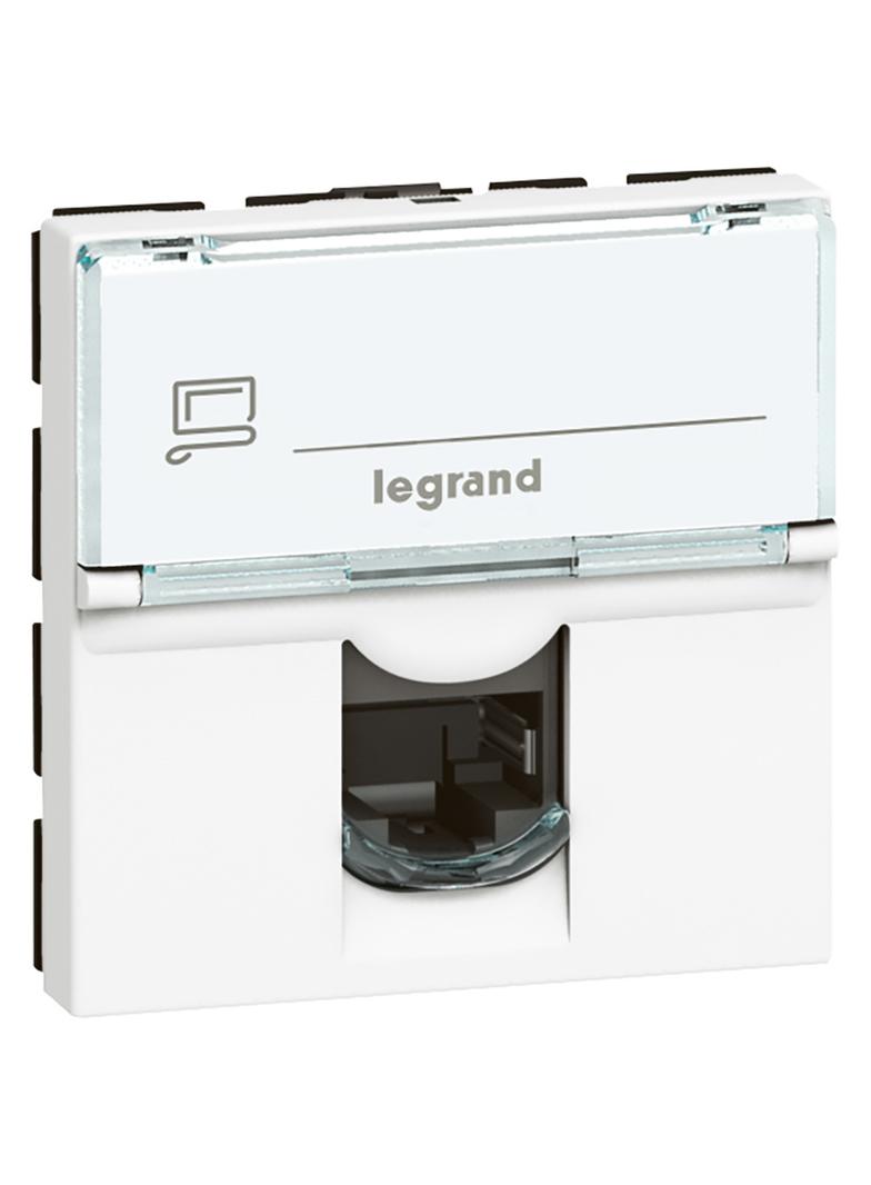 M45: 2M 1Xrj45 Kat. 6A Utp Białe 076574 LEGRAND