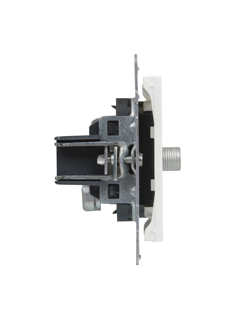 SUNO - Gniazdo TV typ  F  - końcowe - 1.5 dB, Biały, Legrand