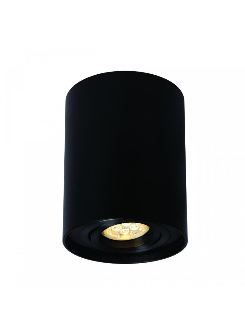 Oprawa punktowa CHLOE GU10 NATYNKOWA GU10 250V IP20 94x125mm CZARNY OKRĄGŁA RUCHOMA Spectrum LED