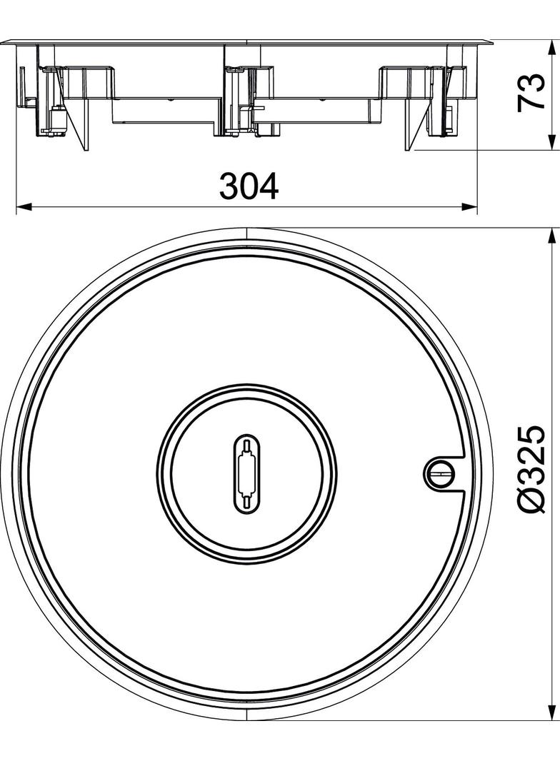 GRAF9-2 BA3 Kaseta zasilająca do podłóg czyszczonych na mokro
