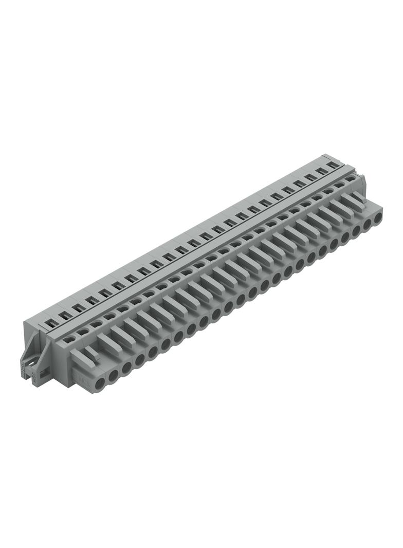 MCS-MIDI Classic gniazdo 24-bieg. szare raster 5 mm /10szt./ WAGO