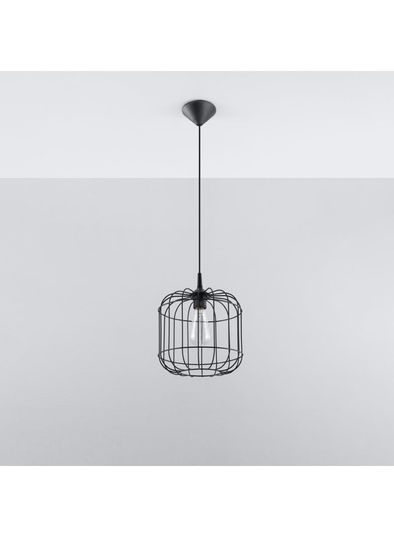 Sollux Lampa wisząca CELTA czarna SL.0296