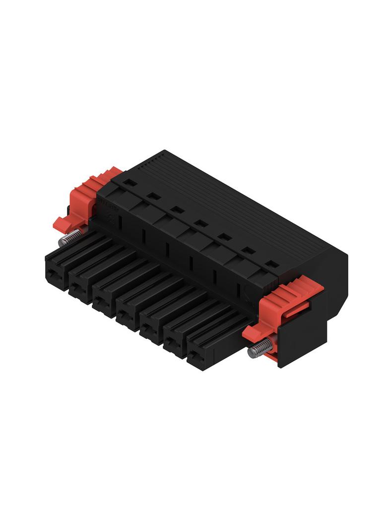 BVF 7.62HP/07/180SF SN BK BX Wtyk PCB (złącze wiązki), 7.62 mm, Liczba biegunów: 7, PUSH IN /20szt./ 1190590000 WEIDMÜLLER