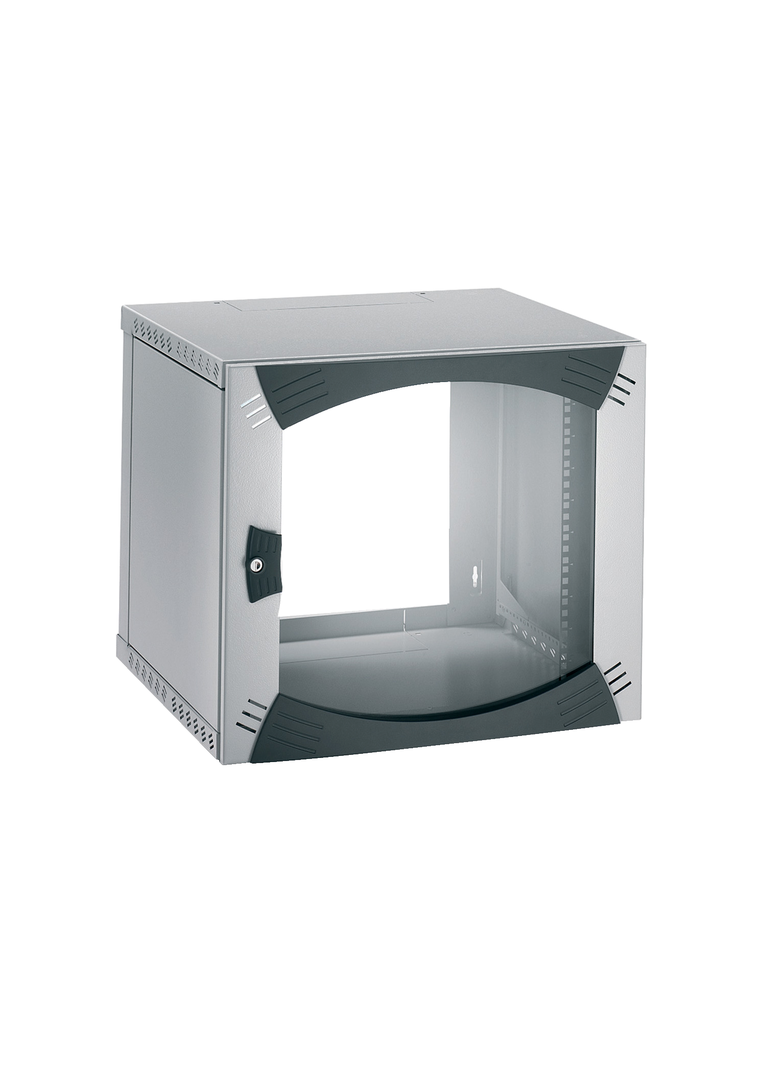 Obudowa stała OPB, drzwi szklane, 21U, 600x600, RAL7035, IP20, IK08, 50kg