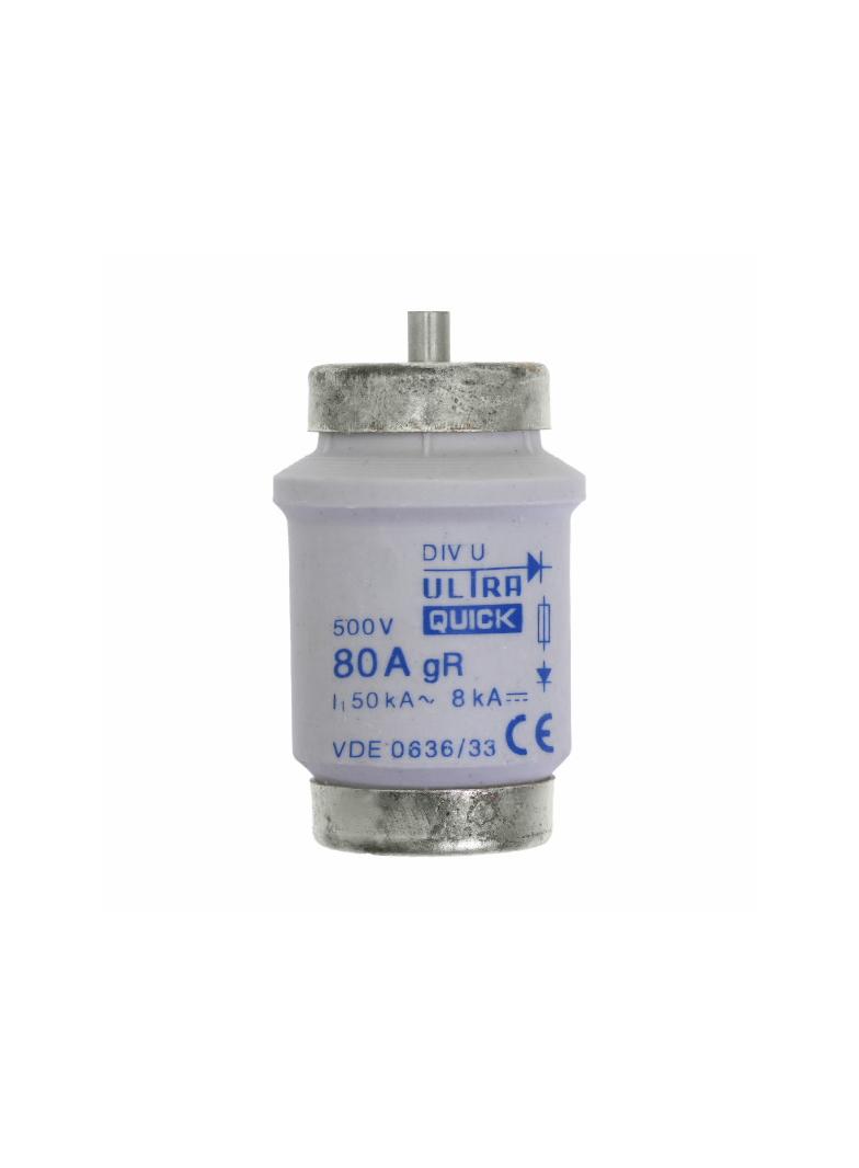 FUSE 80A DIV GR 500VAC Wkładka DIV 80A GR 500VAC E125 80D125R EATON