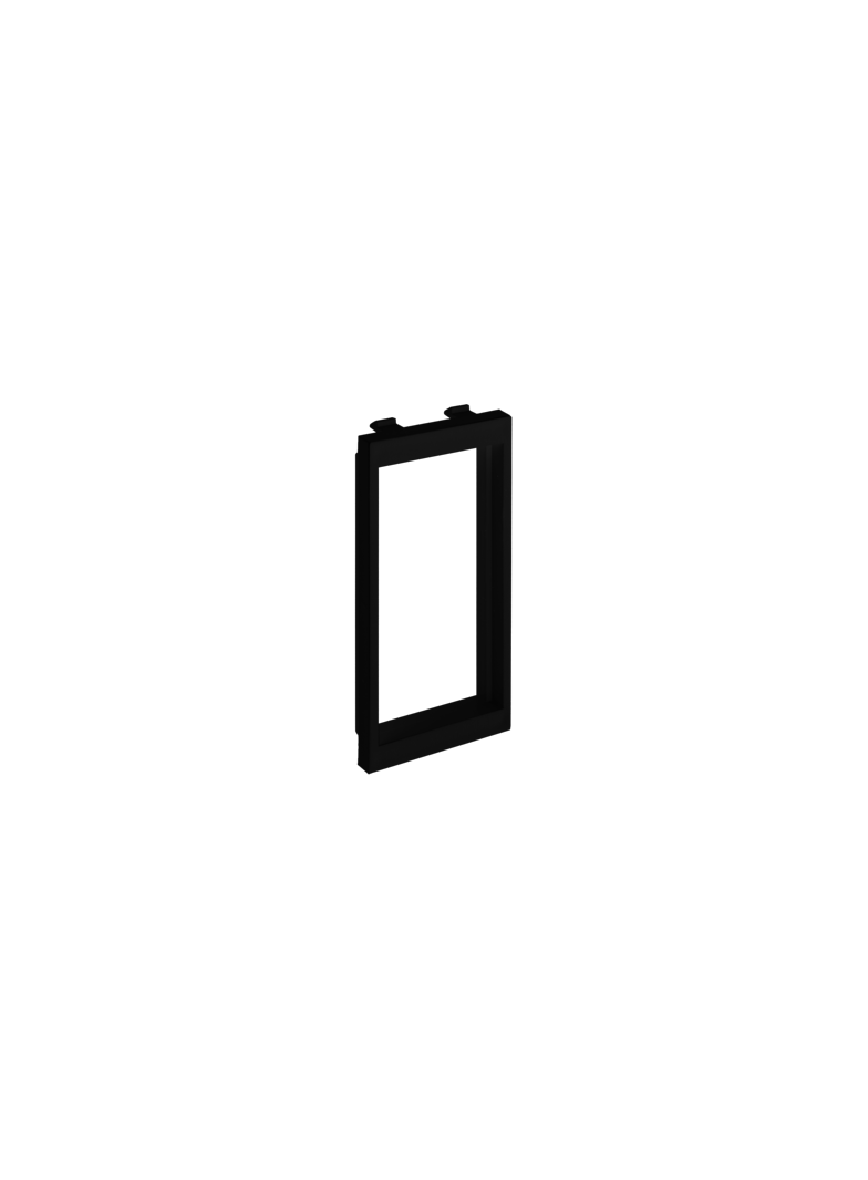 Simon Connect Adapter CIMA na 2 gniazda bezśrubowe K45 (45x45mm) szary grafit S44/14 KONTAKT