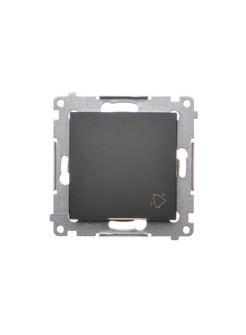 Simon 54 Przycisk „dzwonek” 10A szybkozłączka czarny