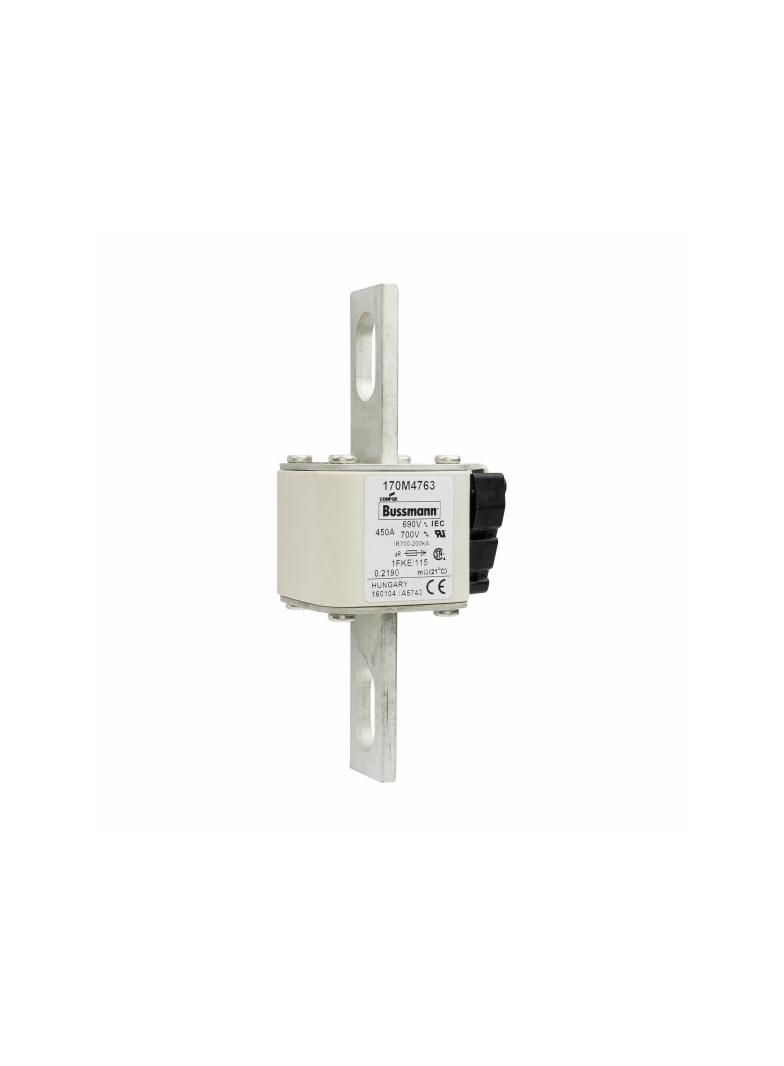 FUSE 450A 690V 1FKE/115 AR UC Wkładka szybka 450A AC 690V rozmiar 1 53x69x136 mm aR IEC UL 170M4763