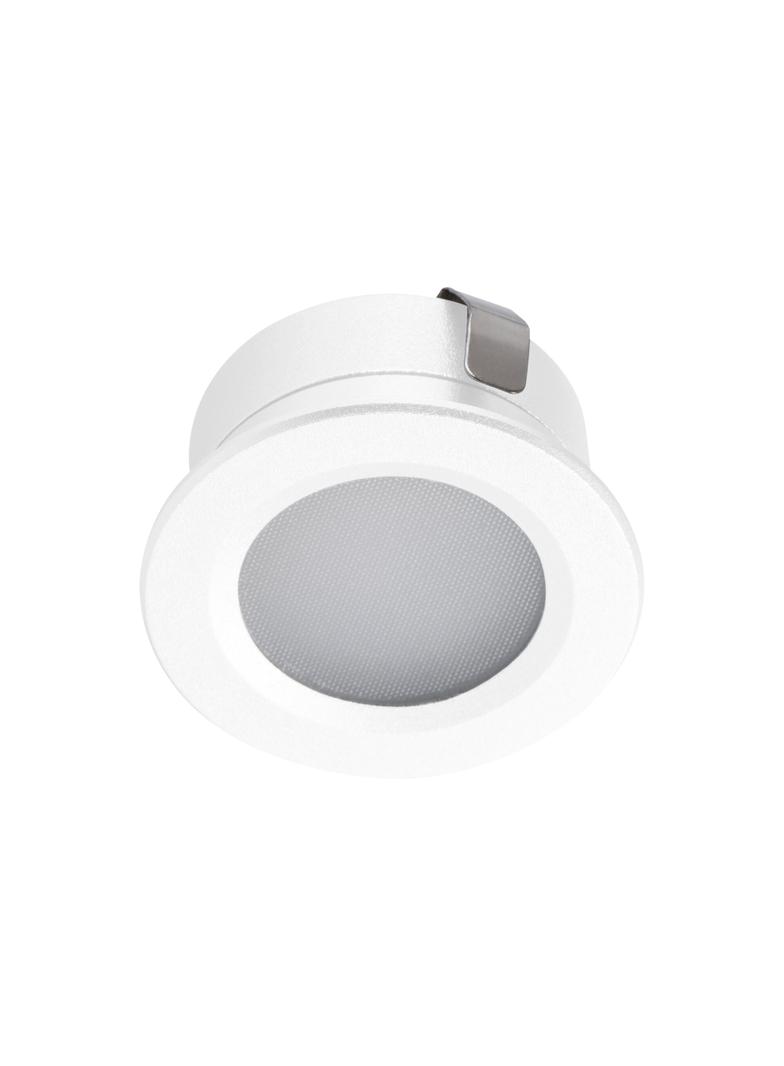 IMBER LED CW W Oczko akcentowe IMBER LED CW W 12 DC barwa 6500K 40Lm IP65 okrągły kolor biały KANLUX
