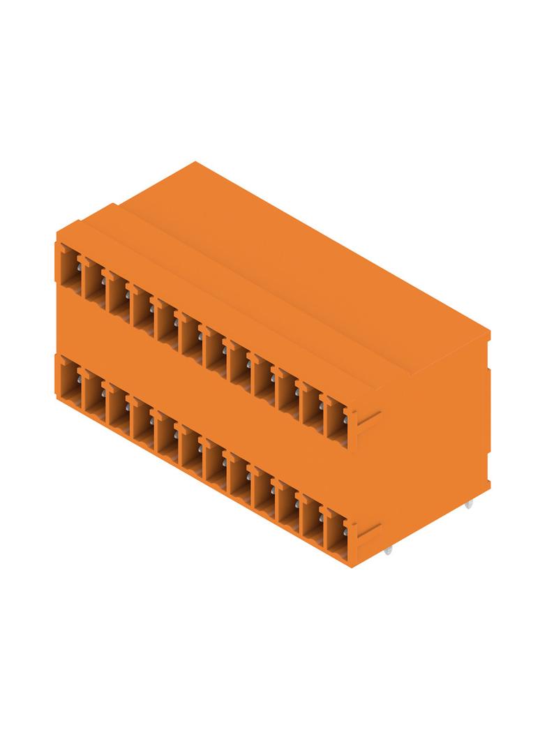 SCD 3.81/24/90G 3.2SN OR BX Wtyki PCB (złącza płyty), 3.81 mm, Liczba biegunów: 24, kąt odejścia: 90° /24szt./ 1972890000 WEIDMÜLLER