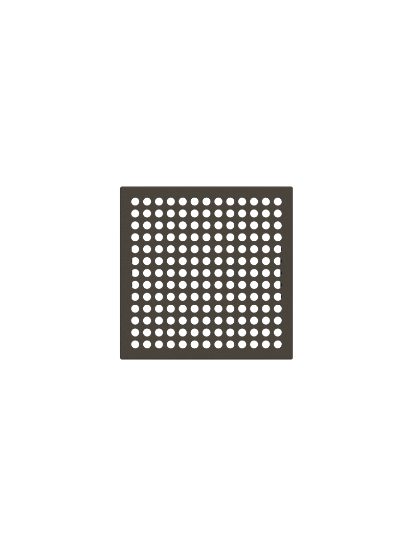 POKRYWA GŁOŚNIKA 2” -ZENIT-ANTRACYT