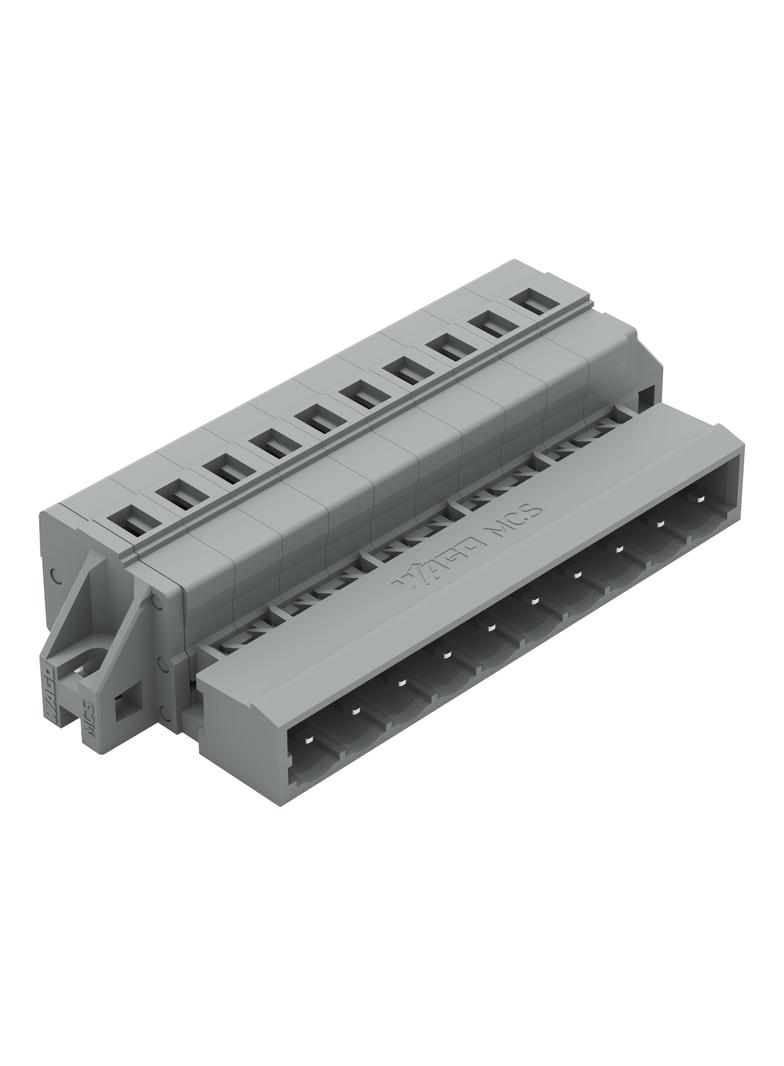 MCS-MIDI Classic wtyk 10-bieg. szary raster 5 mm /25szt./ WAGO