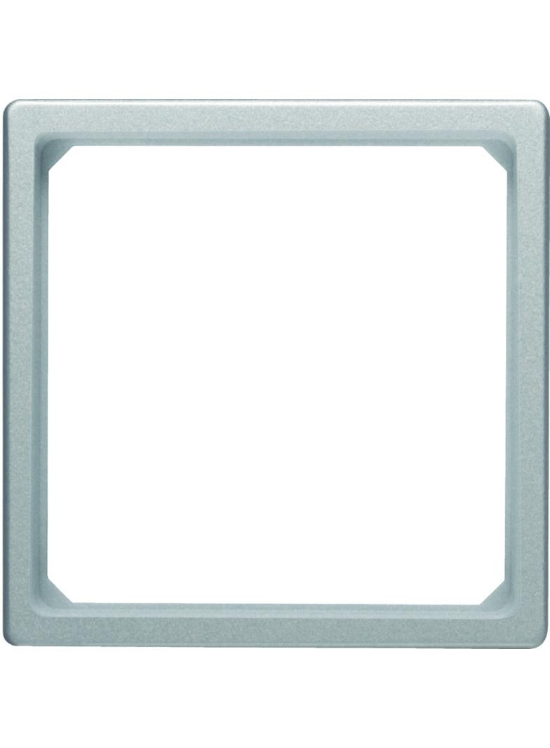 Q.x Pierścień przejściowy do płytki centralnej 50 x 50 mm, alu aksamit