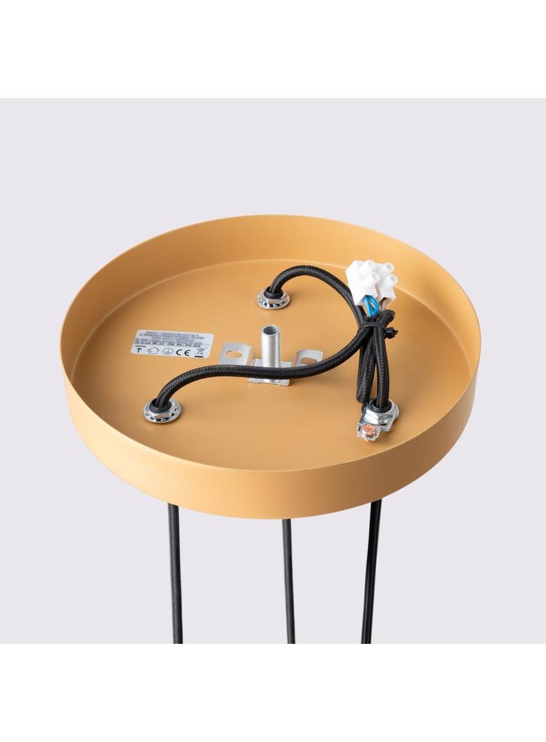 Sollux Lampa wisząca KARBON 3P złoty SL.1557