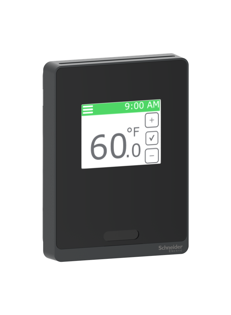 SXW, panel przedni z czujnikiem PIR, ekran dotykowy, Sensorbus, czarny