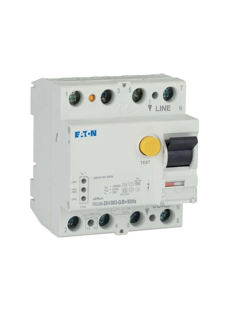 FRCDM-25/4/003-G/B+/60HZ Cyfrowy Wyłącznik Różnicowoprądowy 10kA 25A 4P 30mA typ G/B+/60HZ 180419 EA