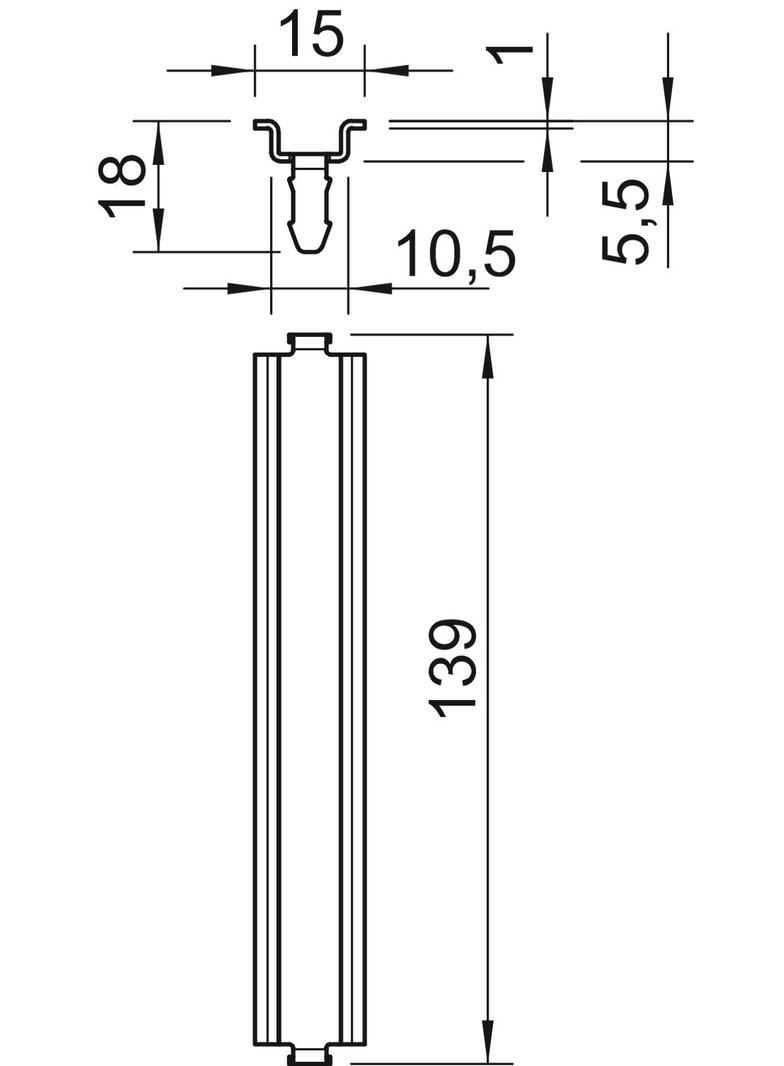 46277 T250 Q GTP, Szyna profilowa