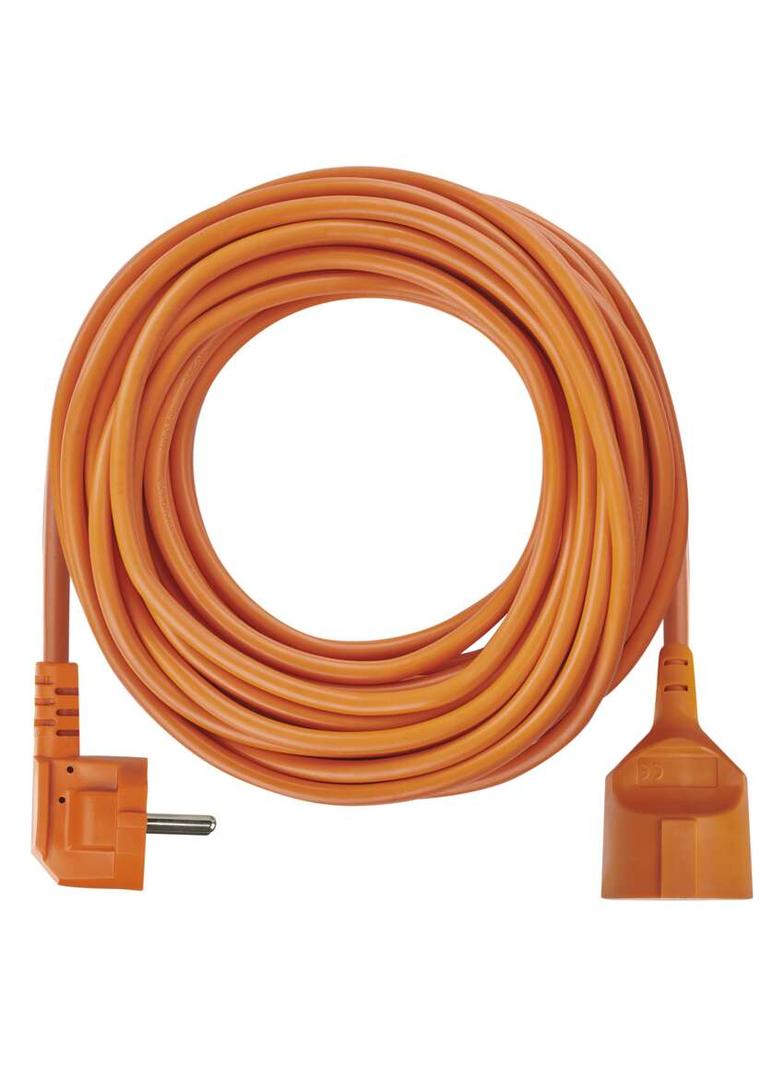 Przedłużacz 1 gniazdo, 25m, 3× 1,5mm, pomarańczowy P01125 EMOS