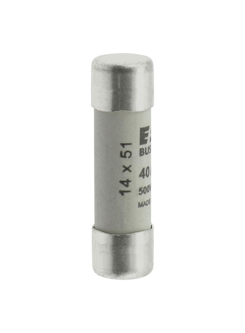 CYLINDRICAL FUSE 14 x 51 40A GG 500V AC Wkładka cylindryczna 14 x 51mm 40A GG 500V AC C14G40 EATON