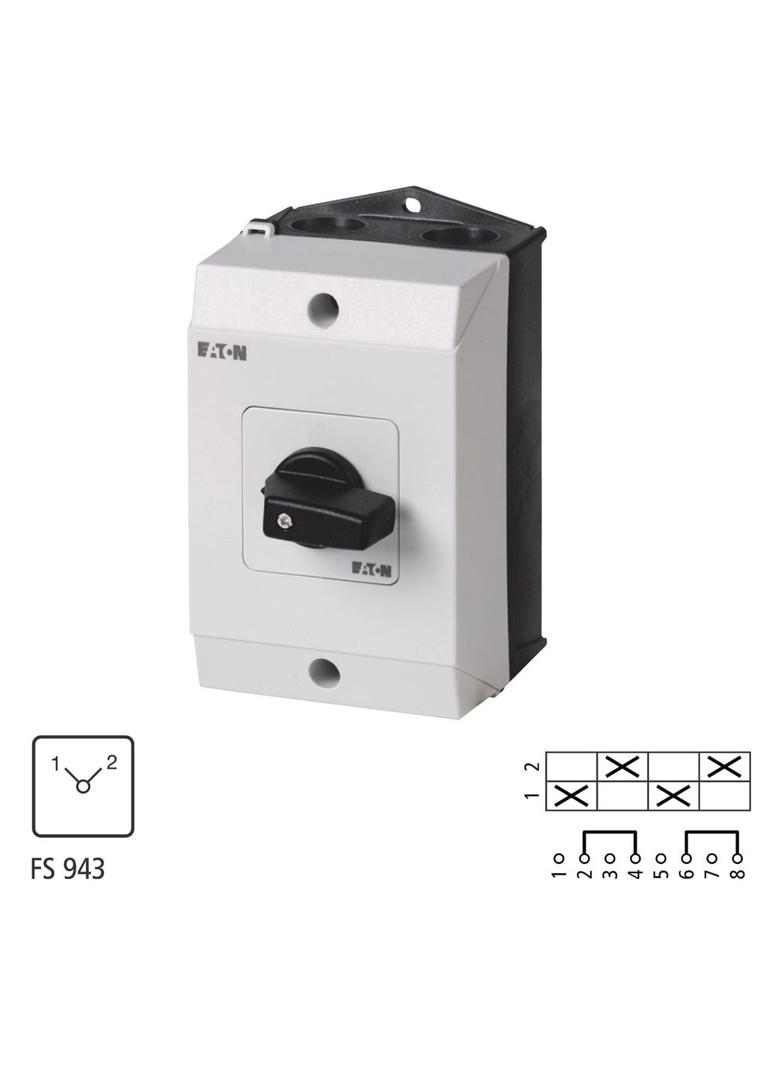 T3-2-8221/I2 Łącznik krzywkowy 32A 13kW 207180 EATON