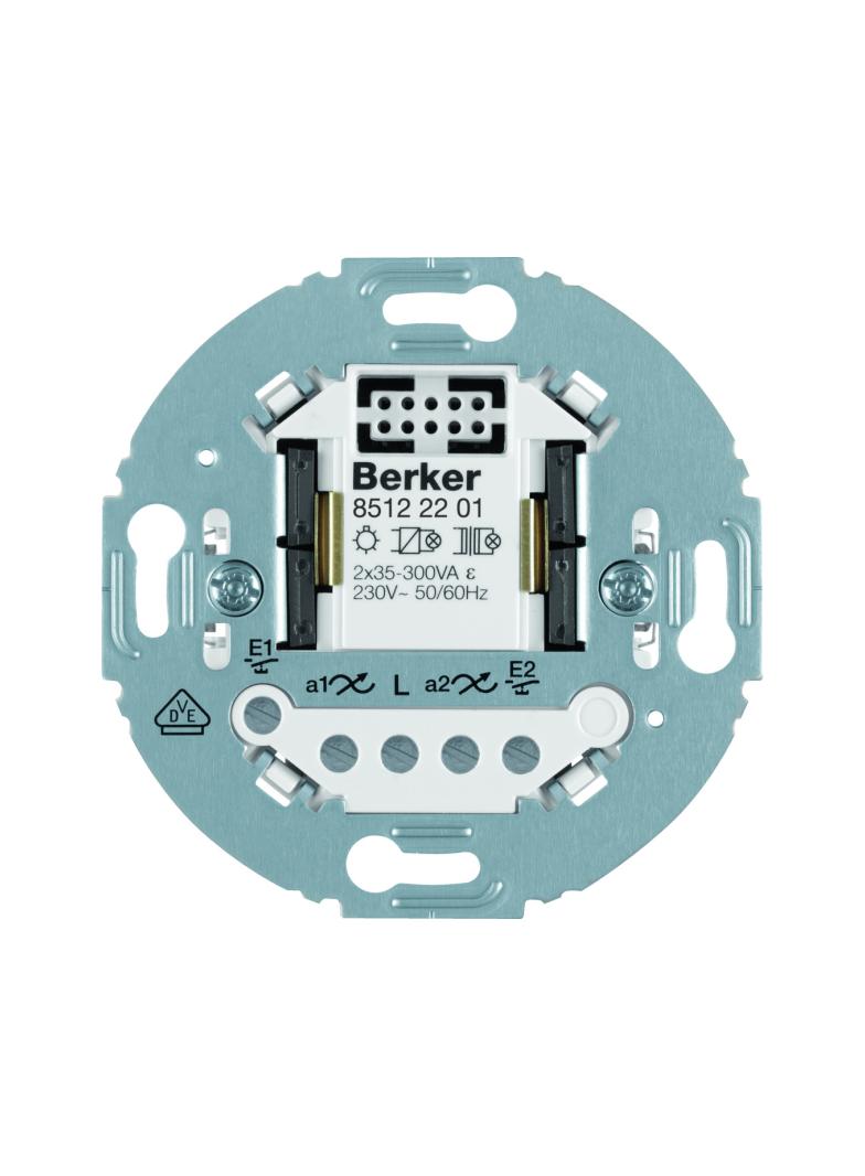 BERKER R.classic/Serie 1930/Glas Elektroniczny sterownik załączający podwójny mechanizm okrągły Berk