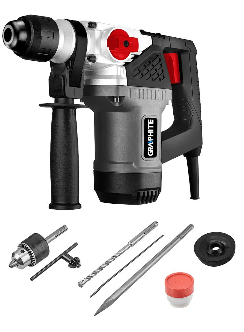 Młot udarowy SDS+ 900W, walizka