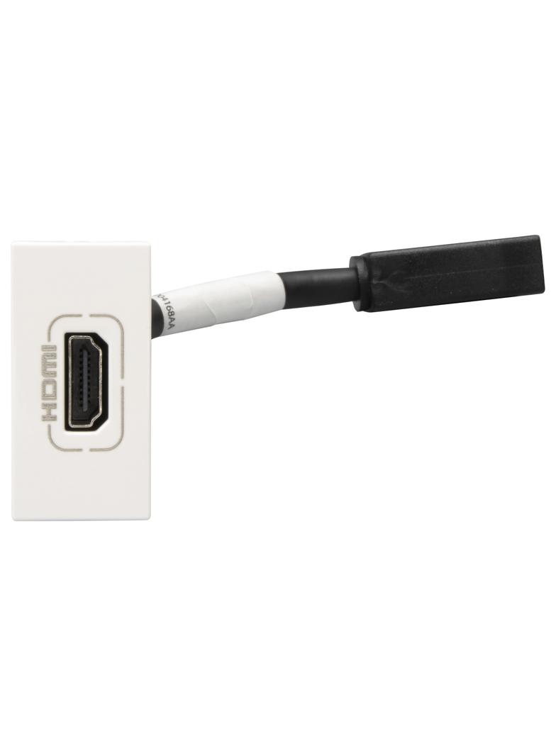 Mosaic Gniazdo Hdmi Typu A Z Przewodem Biały 078778 LEGRAND