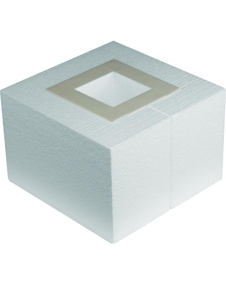 tehalit.UK System szalunkowy element VQ12 244x244mm wys. 200mm styropian SEVQ12200 HAGER