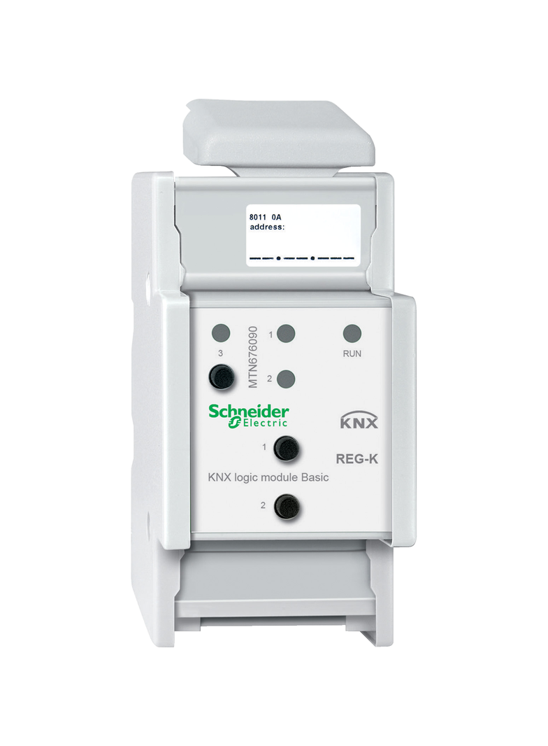 Schneider Electric KNX moduł logiczny Basic REG-K jasnoszary