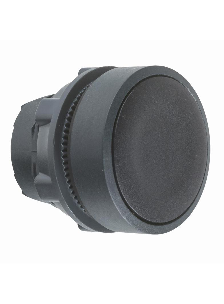 Harmony XB5 Przycisk płaski fi22 czarny z samopowrotem okrągły plastikowy 100 sztuk ZB5AA2TQ Schneider