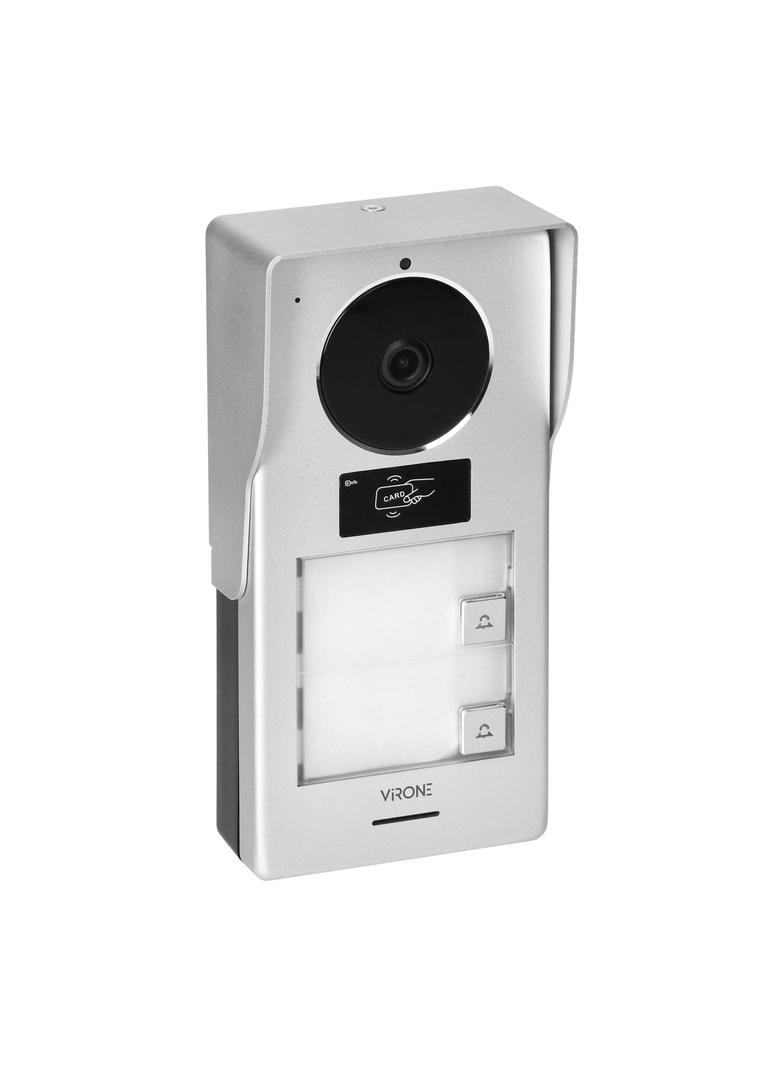 Wideodomofon Dwurodzinny WIFI Domofon breloki 2 monitory 7 cali aplikacja TUYA VDP-69 ORNO