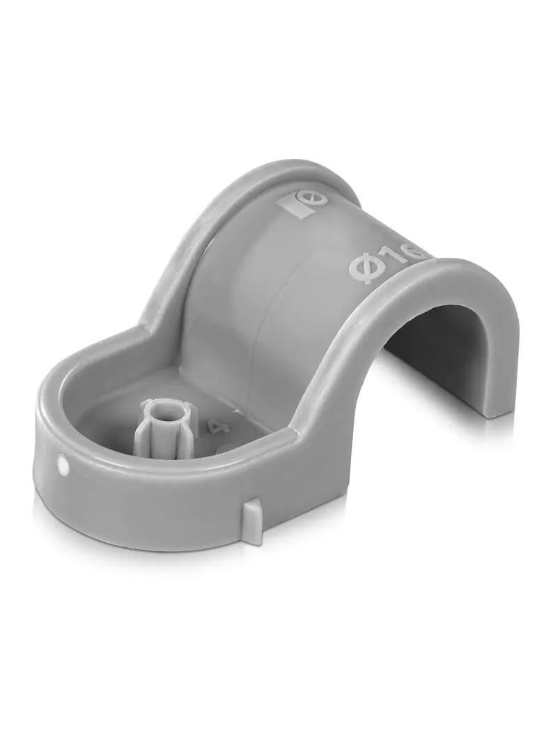 Uchwyt plastikowy do rurek instalacyjnych pojedynczy 25 mm posadzkowy wzmocniony PA /60szt./ R-SC40-PCS-25 RAWLPLUG