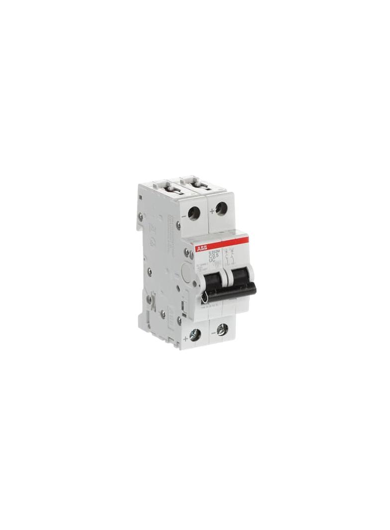 S202M-C0.5UC Wyłącznik nadprądowy 10kA AC/DC 2P C0.5A 2CDS272061R0984 ABB