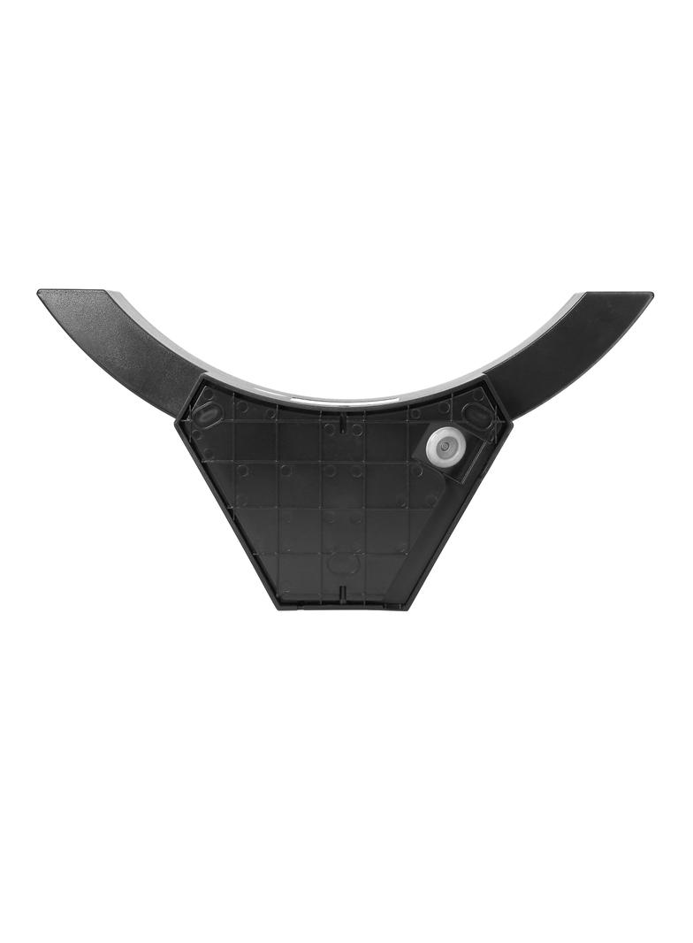 SPINEL LED 10W oprawa ogrodowa z czujnikiem ruchu 140st 800lm IP54 4000K IK10 czarna AD-OP-6119BLPMR