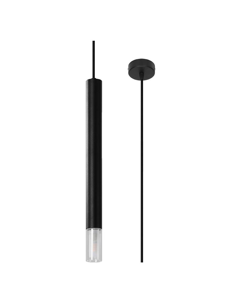 Sollux Lampa wisząca WEZYR 1 czarna