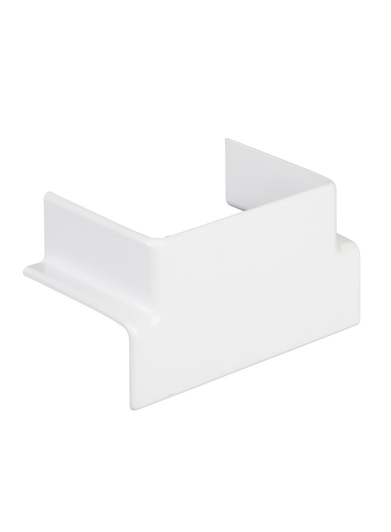 Optiline 45 - trójnik - 75 x 55 mm - PC/ABS - biel polarna ISM10207P