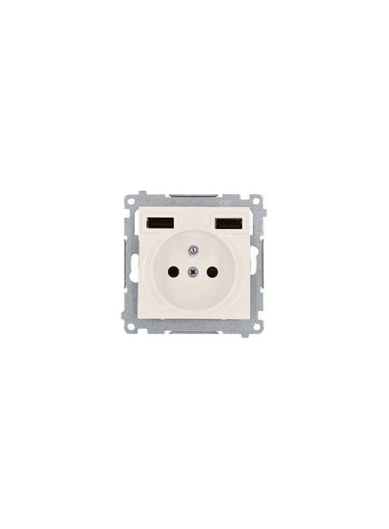 Simon 54 WMDW-001111-041 Gniazdo z zintegrowaną ładowarką 2xUSB (moduł),