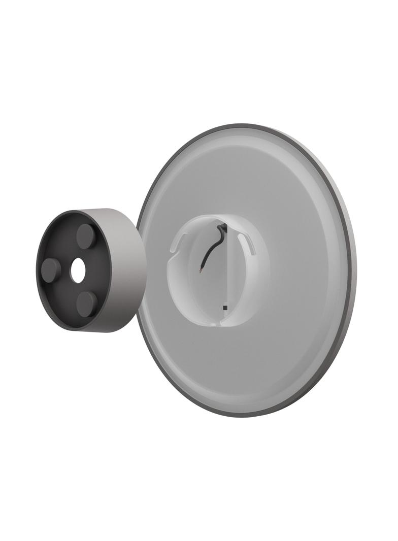 PIATTA 18W CCT 230V IP44 250x47MM SZARY OKRĄGŁA ELEWACYJNA