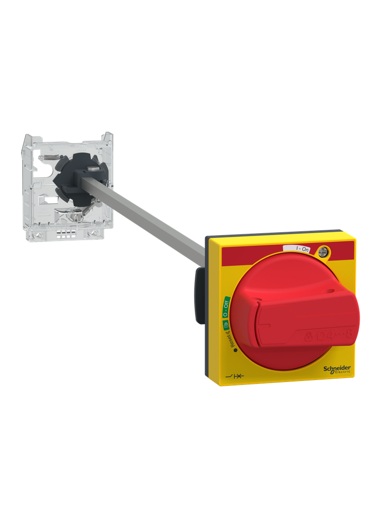 Zestaw z rączką GV2 czerwony IP54