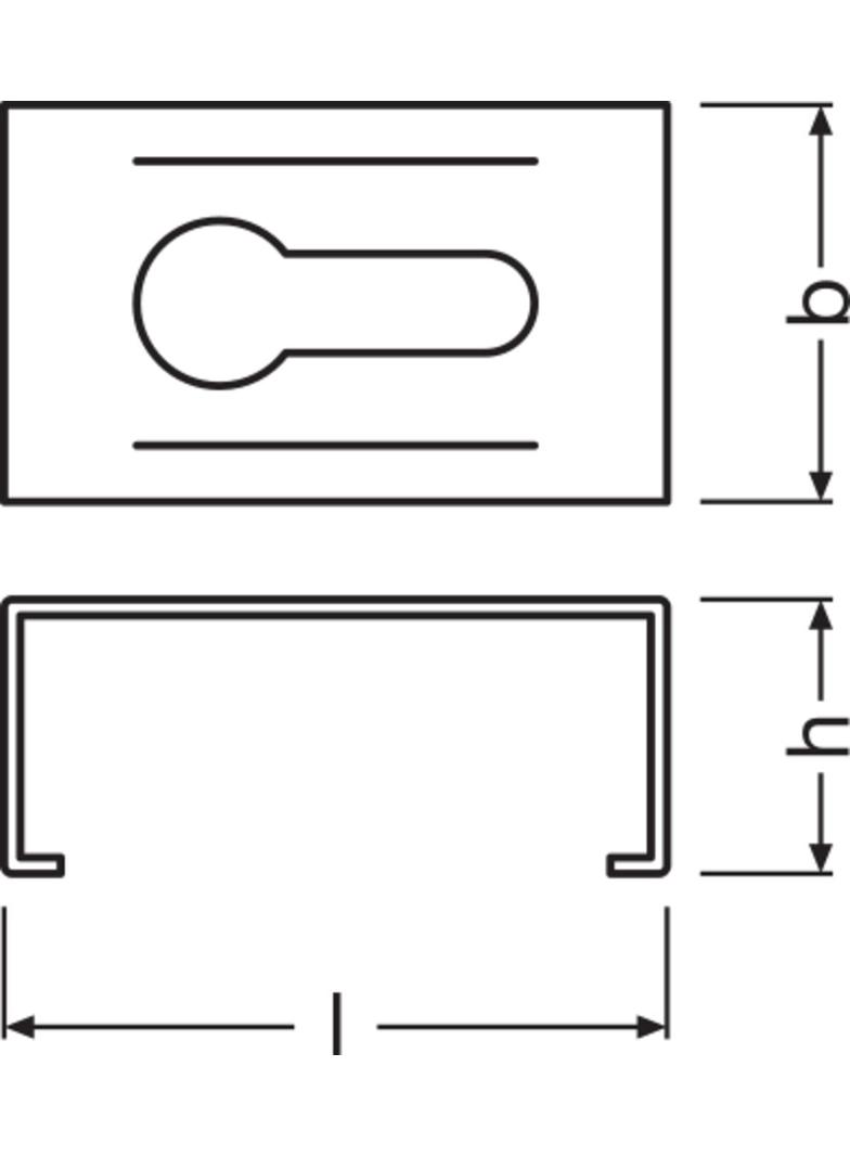 Akcesoria do profili LS AY-PM03/MB