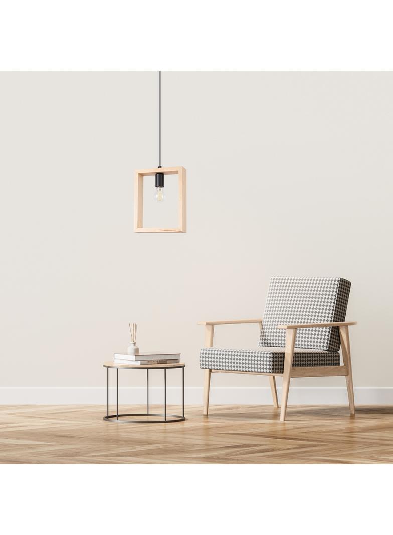 Lampa wisząca ARIES naturalne drewno