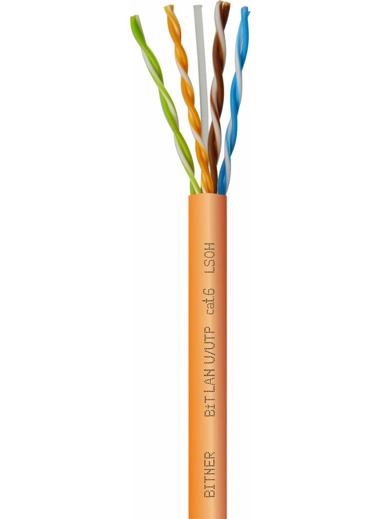 BiTLAN U/UTP 4x2x23 AWG (0,54) cat. 6 350MHz LSOH
