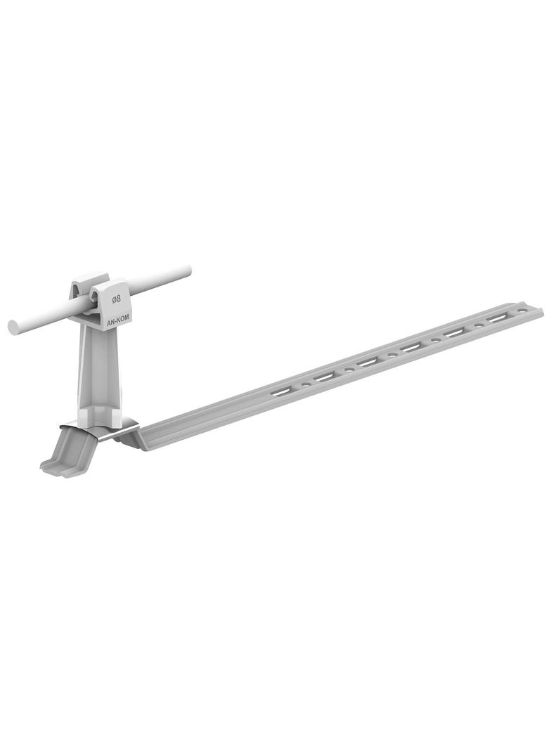 AN-20KP/OG/S-N Uchw.dach.uniw.Z-zatrz. L=42cm,H=7cm /OG/ szary