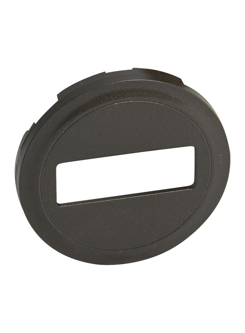 CELIANE - Plakietka do gniazd światłowodowych SC/APC grafitowa, Legrand