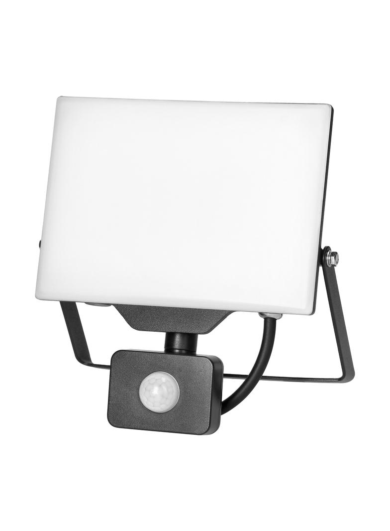 PORTO S LED 50W naświetlacz z PIR, 4000lm, IP44, 4000K, aluminium + poliwęglan