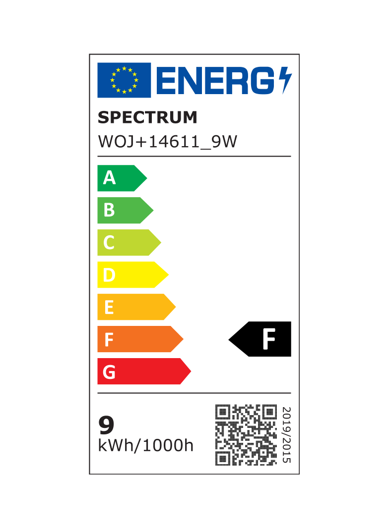 LED GLS E-27 230V 9W NW SPECTRUM