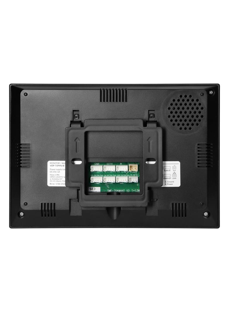 Zestaw wideodomofonowy ACERO bezsłuchawkowy monitor dotykowy 7' LCD VDP-71/B ORNO