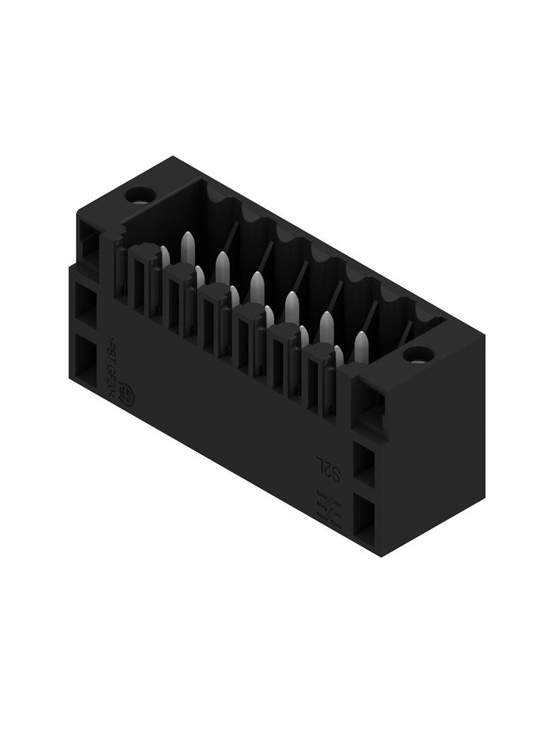 S2L 3.50/14/180F 3.5SN BK BX Wtyki PCB (złącza płyty), 3.50 mm, Liczba biegunów: 14, kąt odejścia: 180° /54szt./ 1729630000 WEIDMÜLLER